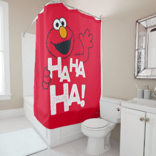 Sesame Street Elmo - Ha Ha Ha! Shower Curtain