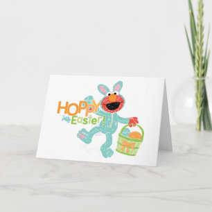 Sesame Street - Elmo Hoppy Easter Card