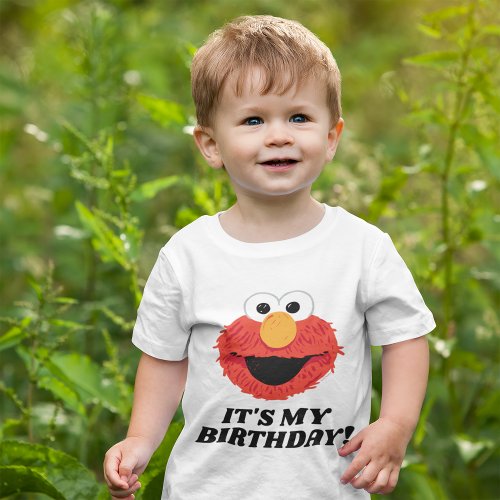 Sesame Street  Elmo Its My Birthday Baby T_Shirt