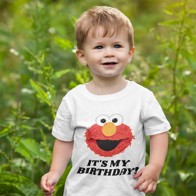 Sesame Street | Elmo It's My Birthday Baby T-Shirt (Creator Uploaded)
