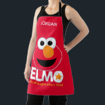 Sesame Street | Elmo Lots of Laughs Add Your Name Apron<br><div class="desc">Check out this fun Sesame Street design featuring Elmo.     ©  2024 Sesame Workshop. www.sesamestreet.org</div>