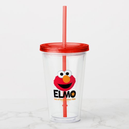 Sesame Street  Elmo Lots of Laughs Since 1984 Acrylic Tumbler