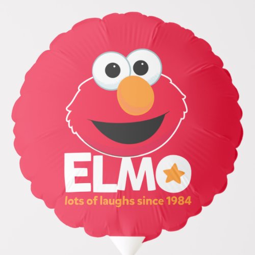 Sesame Street  Elmo Lots of Laughs Since 1984 Balloon