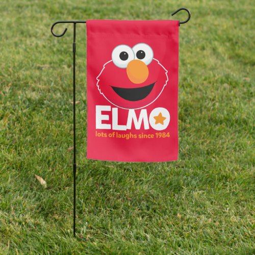 Sesame Street  Elmo Lots of Laughs Since 1984 Garden Flag