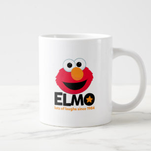 Sesame Street Elmo Lots of Laughs Since 1984 Giant Coffee Mug