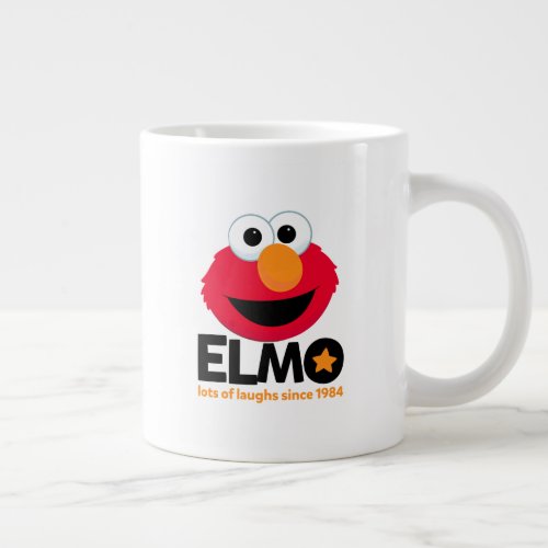 Sesame Street  Elmo Lots of Laughs Since 1984 Giant Coffee Mug