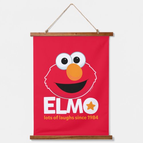 Sesame Street  Elmo Lots of Laughs Since 1984 Hanging Tapestry