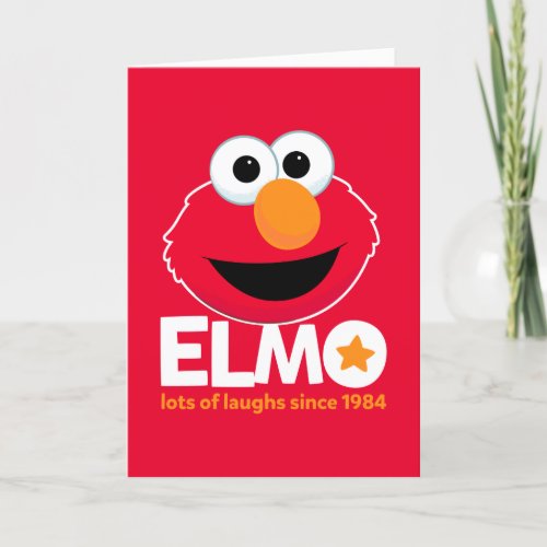 Sesame Street  Elmo Lots of Laughs Since 1984 Holiday Card