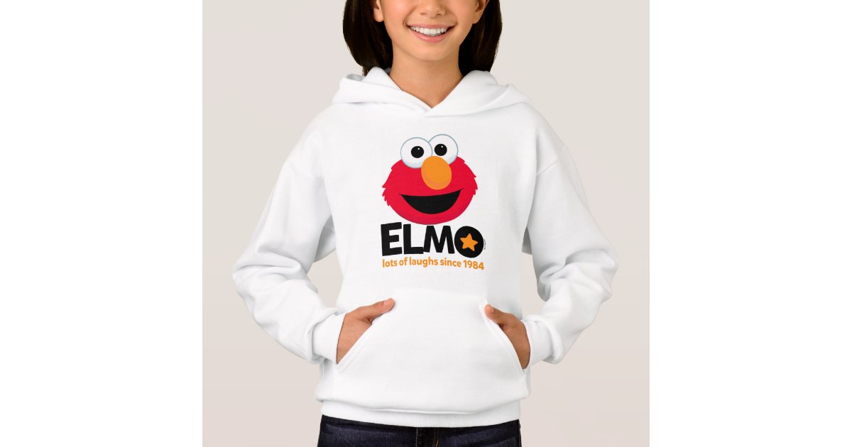 Sesame Street | Elmo Lots of Laughs Since 1984 Hoodie | Zazzle