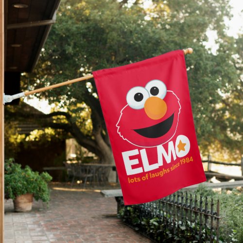 Sesame Street  Elmo Lots of Laughs Since 1984 House Flag