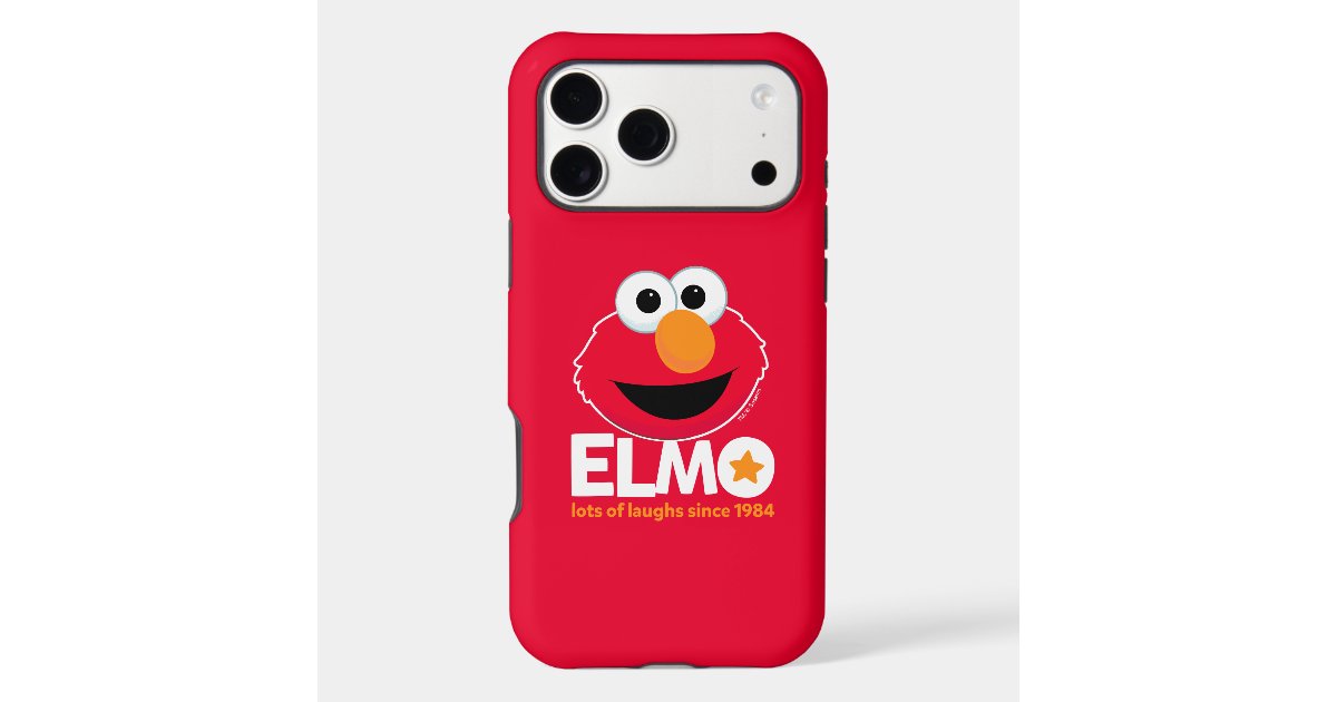 Sesame Street | Elmo Lots of Laughs Since 1984 iPhone Case | Zazzle