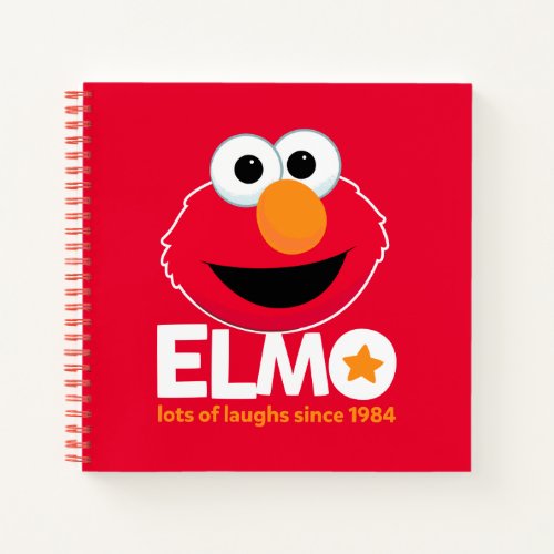 Sesame Street  Elmo Lots of Laughs Since 1984 Notebook