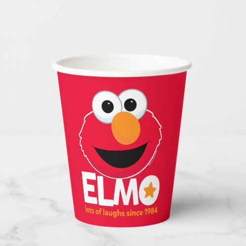 Sesame Street  Elmo Lots of Laughs Since 1984 Paper Cups