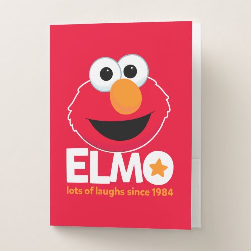 Sesame Street  Elmo Lots of Laughs Since 1984 Pocket Folder
