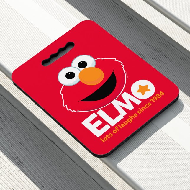 Sesame Street | Elmo Lots of Laughs Since 1984 Seat Cushion (In Situ)