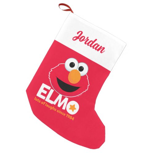 Sesame Street  Elmo Lots of Laughs Since 1984 Small Christmas Stocking
