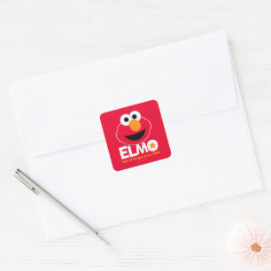 Sesame Street   Elmo Lots of Laughs Since 1984 Square Sticker