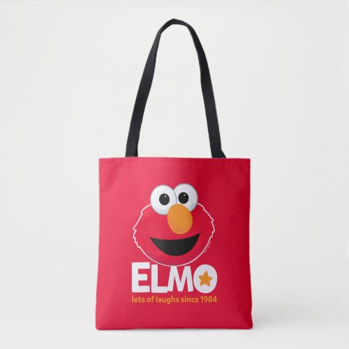 Sesame Street  Elmo Lots of Laughs Since 1984 Tote Bag