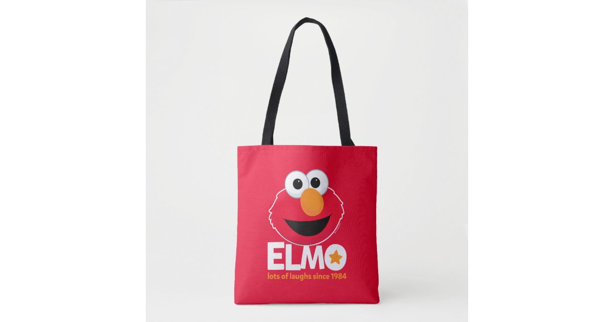 Sesame Street | Elmo Lots of Laughs Since 1984 Tote Bag | Zazzle