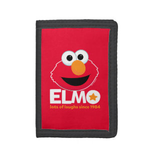 Sesame Street Elmo Lots of Laughs Since 1984 Tri-fold Wallet