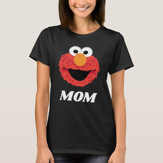 Sesame Street | Elmo Mom T-Shirt (Front)