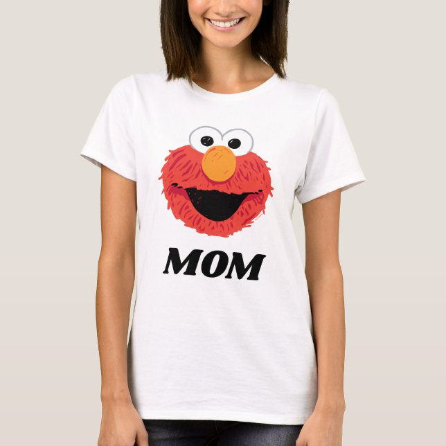 Sesame Street | Elmo Mom T-Shirt (Front)