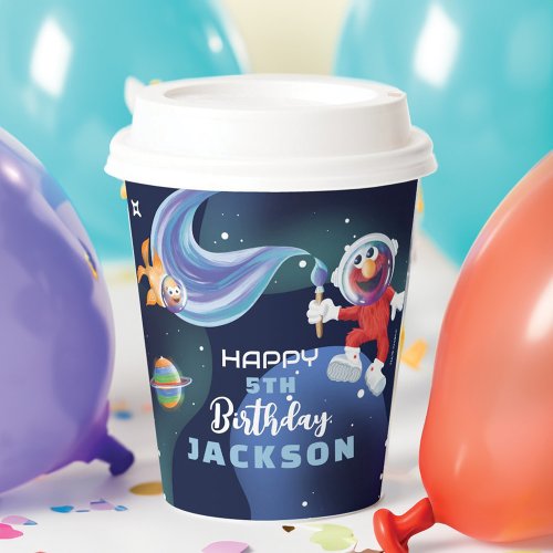 Sesame Street  Elmo Outer Space Happy Birthday Paper Cups