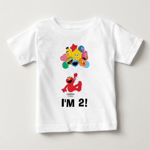Sesame Street | Elmo & Pals - 2nd Birthday Baby T-Shirt | Zazzle
