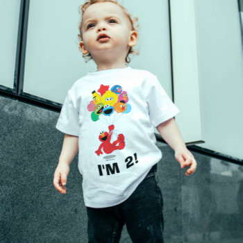 Sesame Street | Elmo & Pals - 2nd Birthday Baby T-shirt by SesameStreet at Zazzle