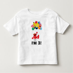 Sesame Street Elmo & Pals - 3rd Birthday Toddler T-shirt