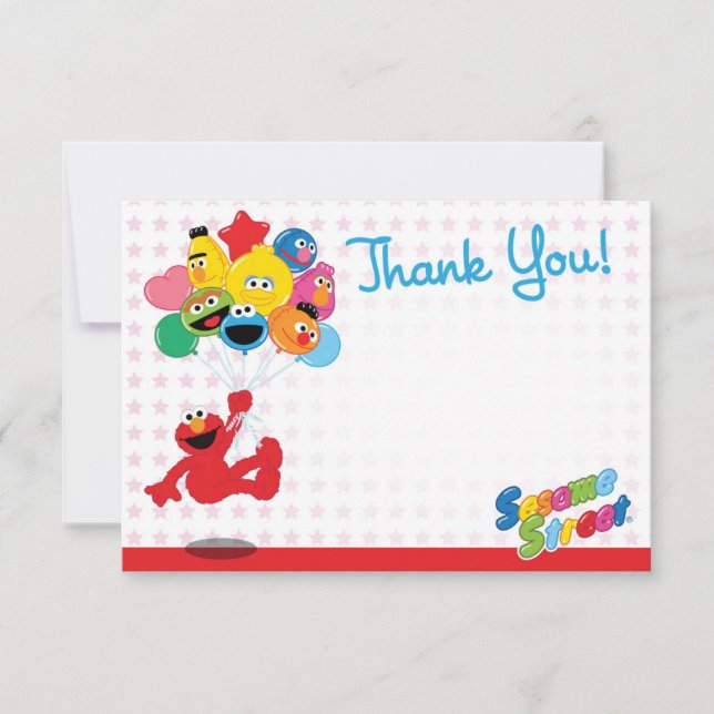 Sesame Street | Elmo & Pals Birthday Card (Front)