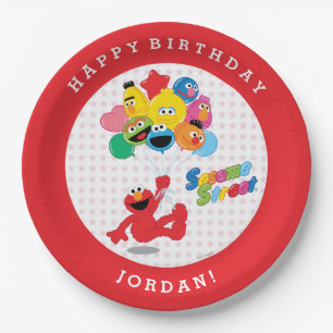 Sesame Street   Elmo & Pals Birthday Paper Plates