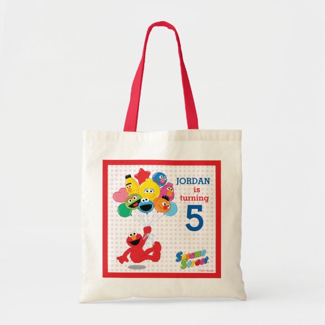 Sesame Street | Elmo & Pals Birthday Tote Bag (Front)