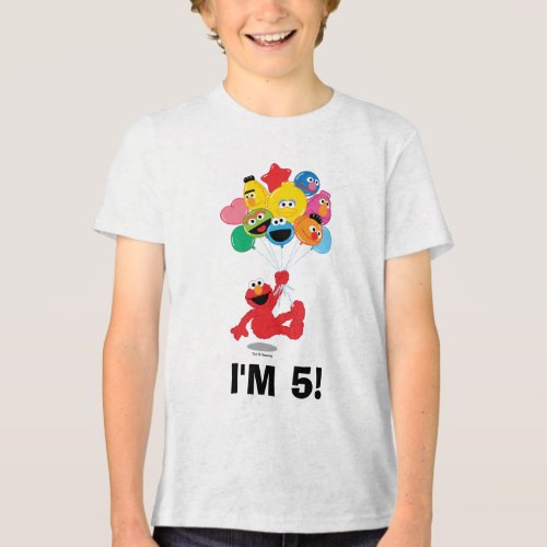 Sesame Street  Elmo  Pals _ Birthday Tri_Blend Shirt