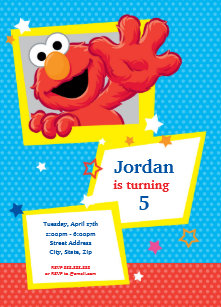 sesame street birthday invitations zazzle