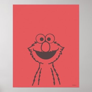 Sesame Street | Elmo Poster by SesameStreet at Zazzle
