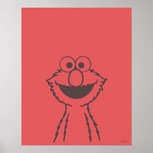 Sesame Street  Elmo Poster