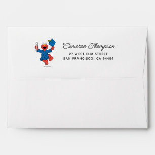 Sesame Street   Elmo Preschool Graduate  Envelope