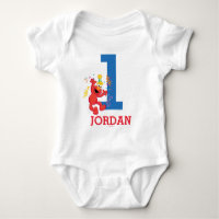 Sesame Street | Elmo - Rainbow 1st Birthday Baby Bodysuit