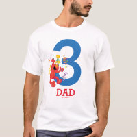 Sesame Street | Elmo - Rainbow Birthday Dad T-Shirt