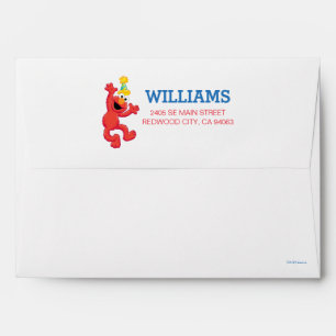 Sesame Street Elmo - Rainbow Birthday Envelope