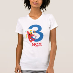 Sesame Street | Elmo - Rainbow Birthday Mom T-Shirt