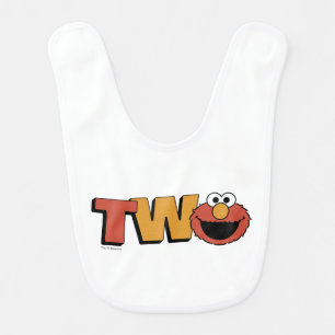 Sesame Street   Elmo - Second Birthday Baby Bib
