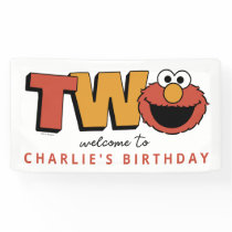Sesame Street | Elmo - Second Birthday Banner