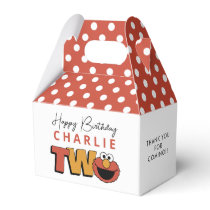 Sesame Street | Elmo - Second Birthday Favor Boxes