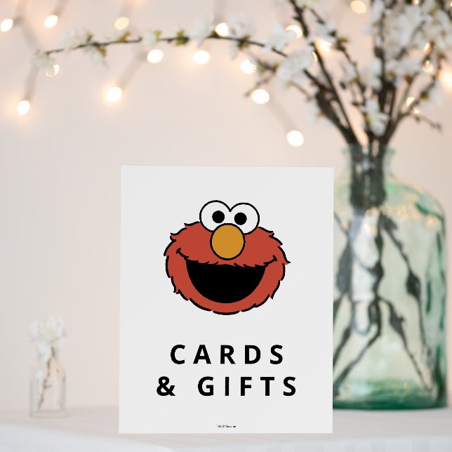 Sesame Street | Elmo - Second Birthday Foam Board (In Situ (Wedding))