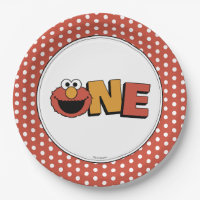 Sesame Street | Elmo - Second Birthday Paper Plate