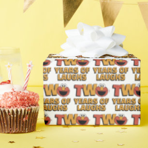 Sesame Street Elmo - Second Birthday Wrapping Pa Wrapping Paper