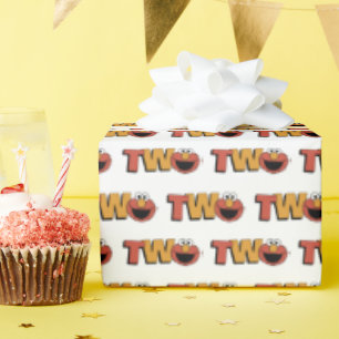 Sesame Street Elmo - Second Birthday Wrapping Pa Wrapping Paper