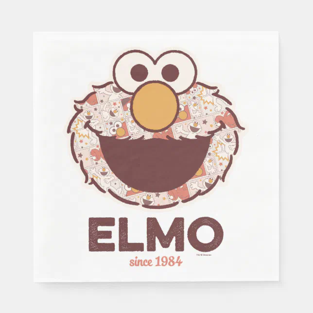 Sesame Street | Elmo Since 1984 Paper Napkins | Zazzle